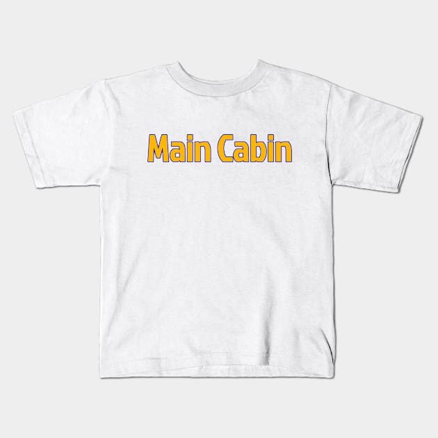 Main Cabin Traveller Kids T-Shirt by L'Appel du Vide Designs by Danielle Canonico